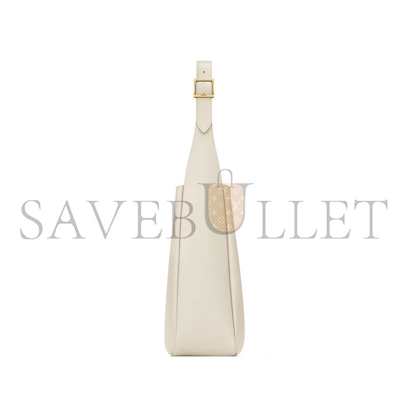 YSL LE 5 À 7 SUPPLE LARGE IN GRAINED LEATHER 753837AAAUQ9207 (30*31*13cm)